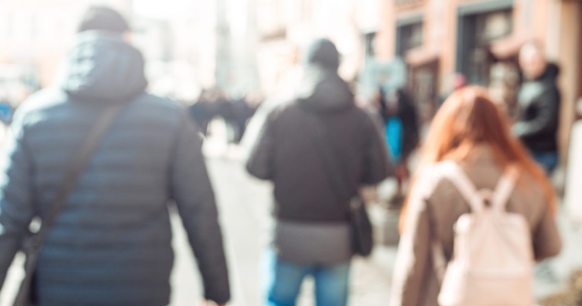 Group of people walking